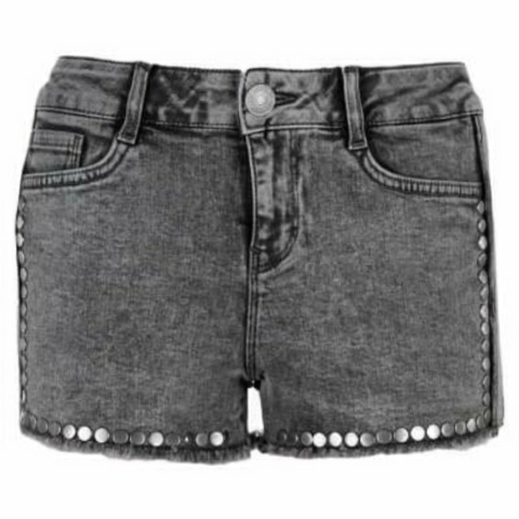 NEW GUESS Gray Biker Shorts SZ 27 - Picture 2 of 8